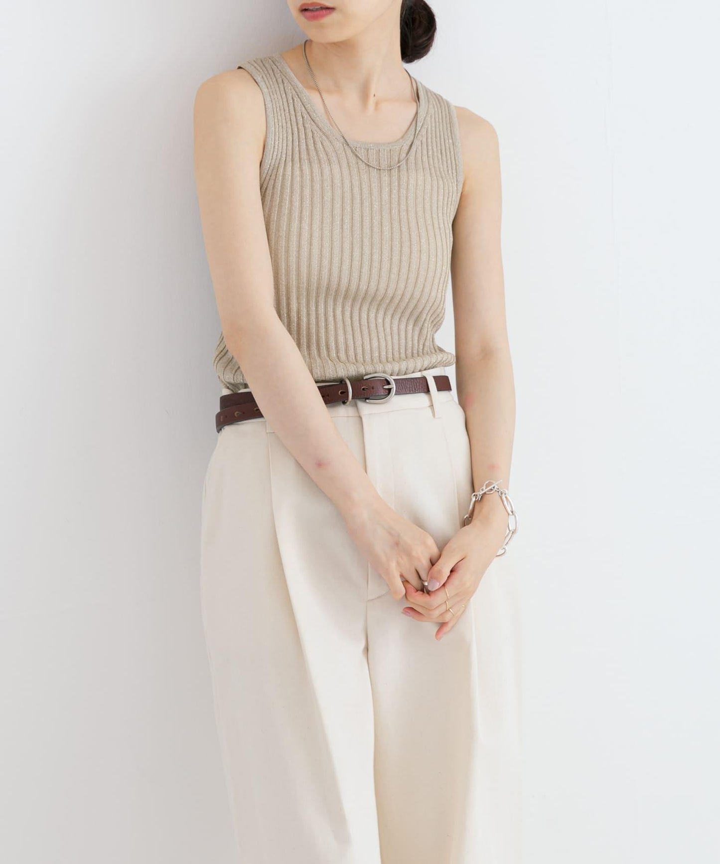 高密度亮片背心