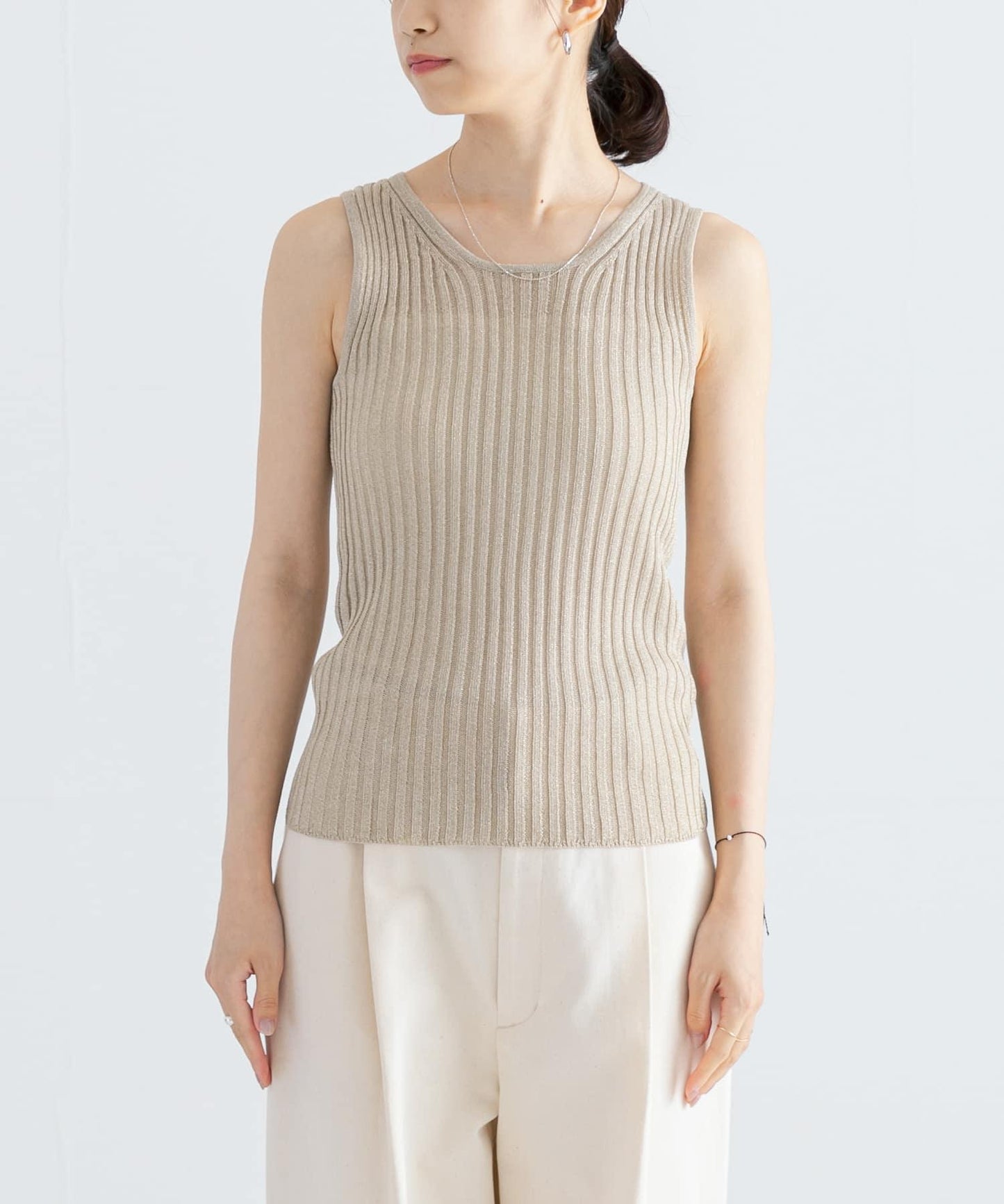 高密度亮片背心