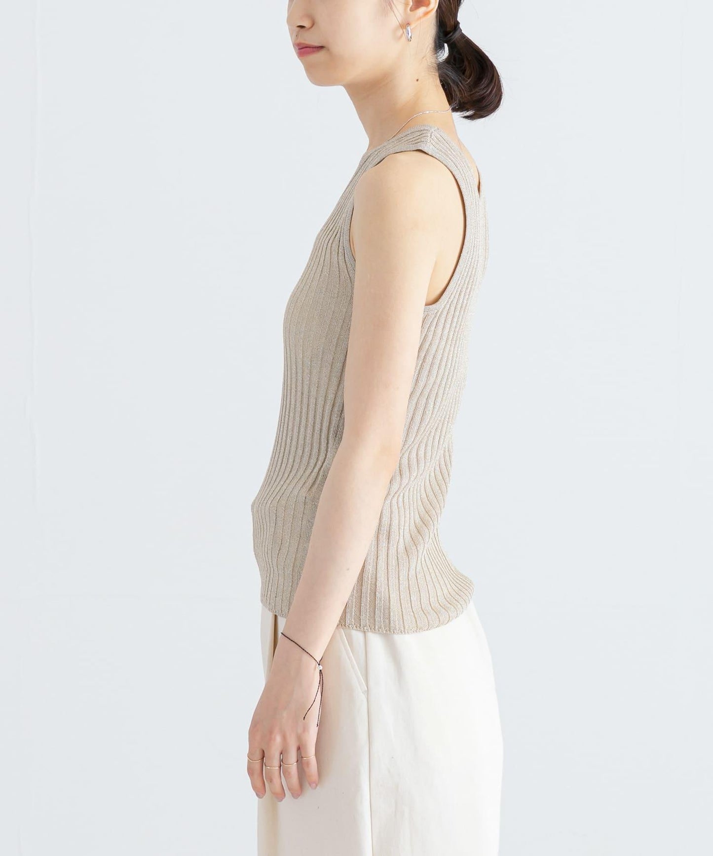 高密度亮片背心