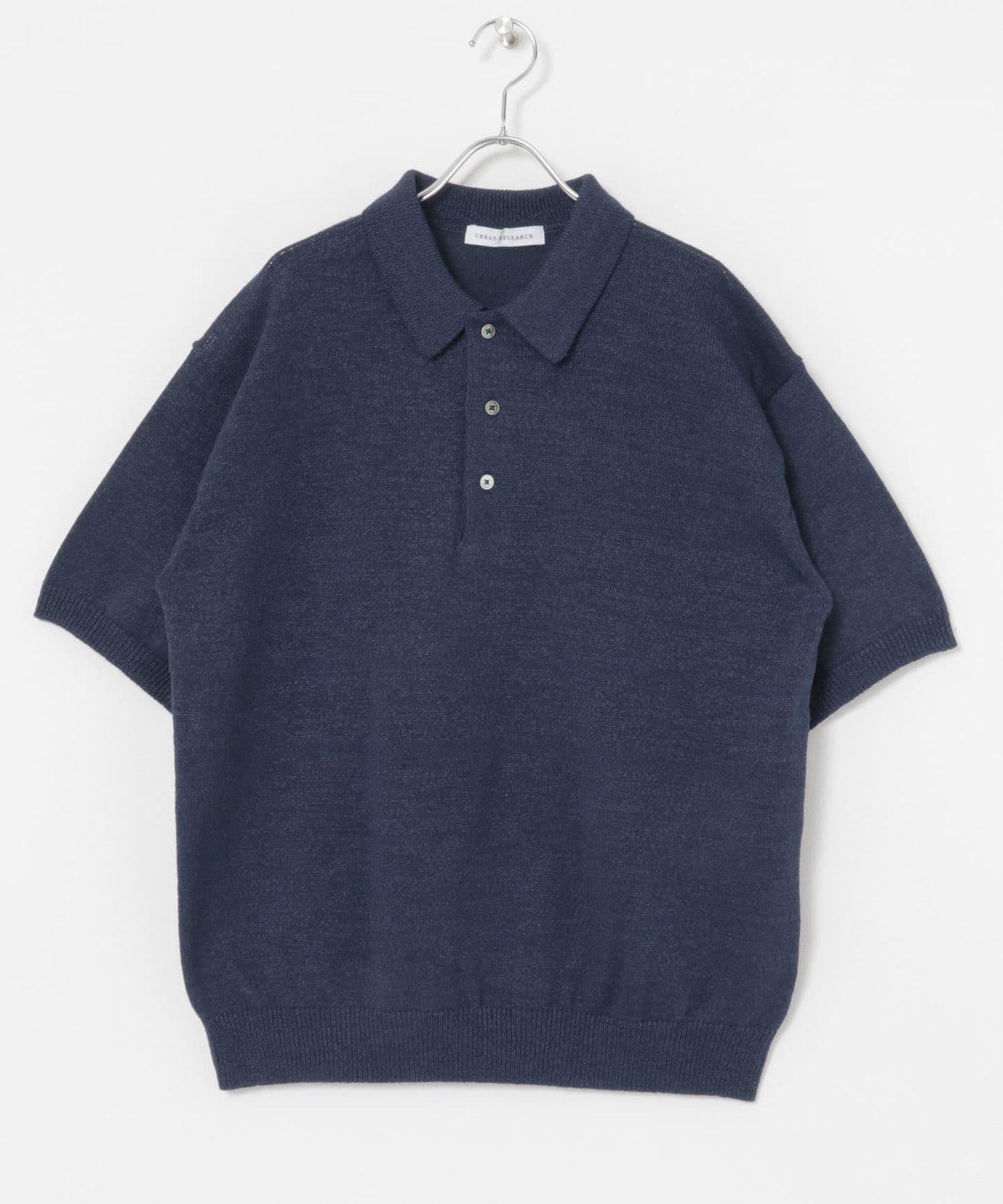 羊毛和紙針織POLO衫