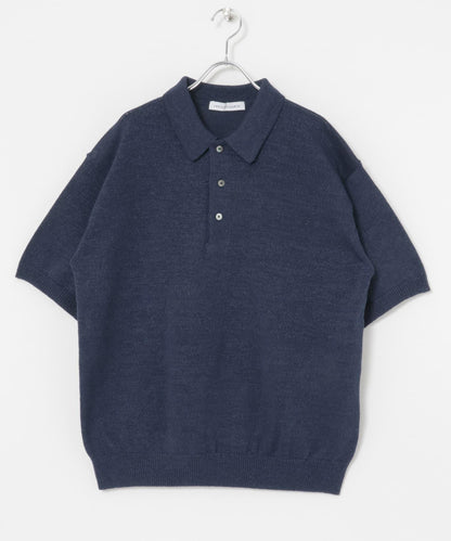 羊毛和紙針織POLO衫