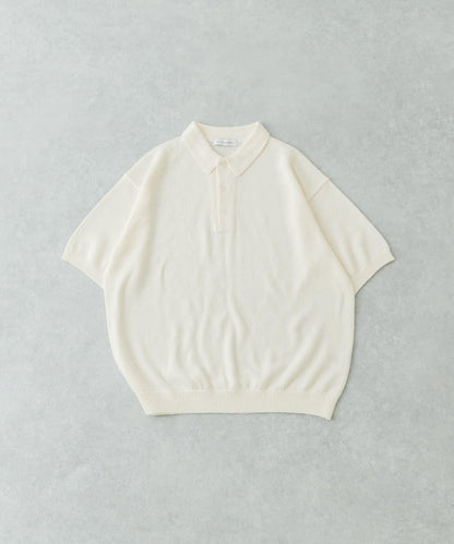 羊毛和紙針織POLO衫