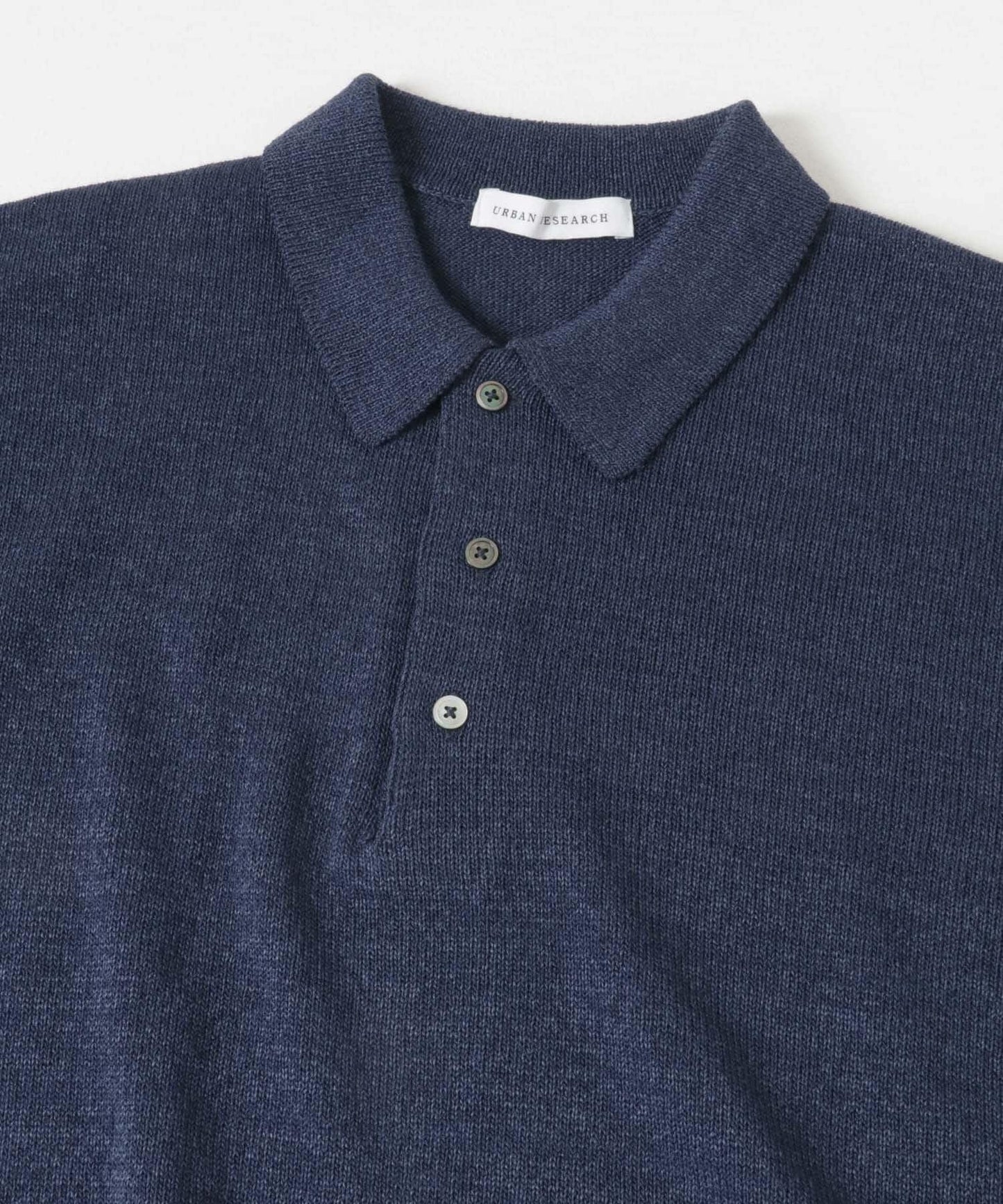 羊毛和紙針織POLO衫