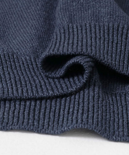 羊毛和紙針織POLO衫