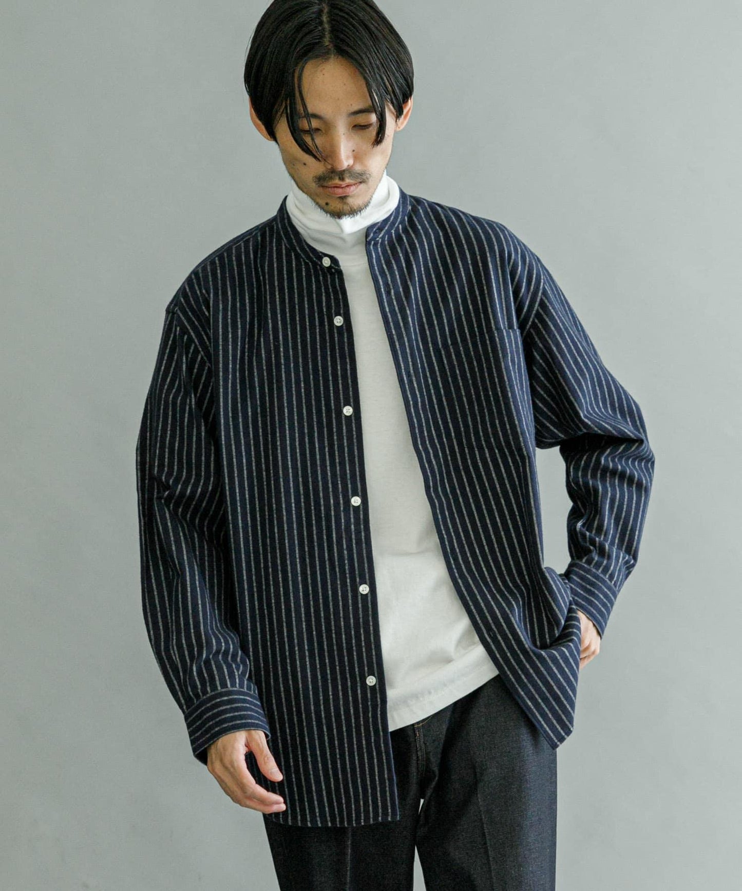 『UR TECH』立領襯衫