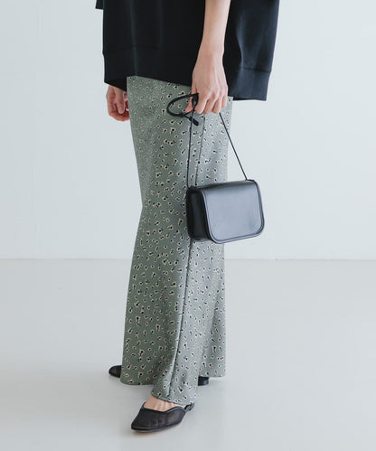 緞面花卉美人魚裙