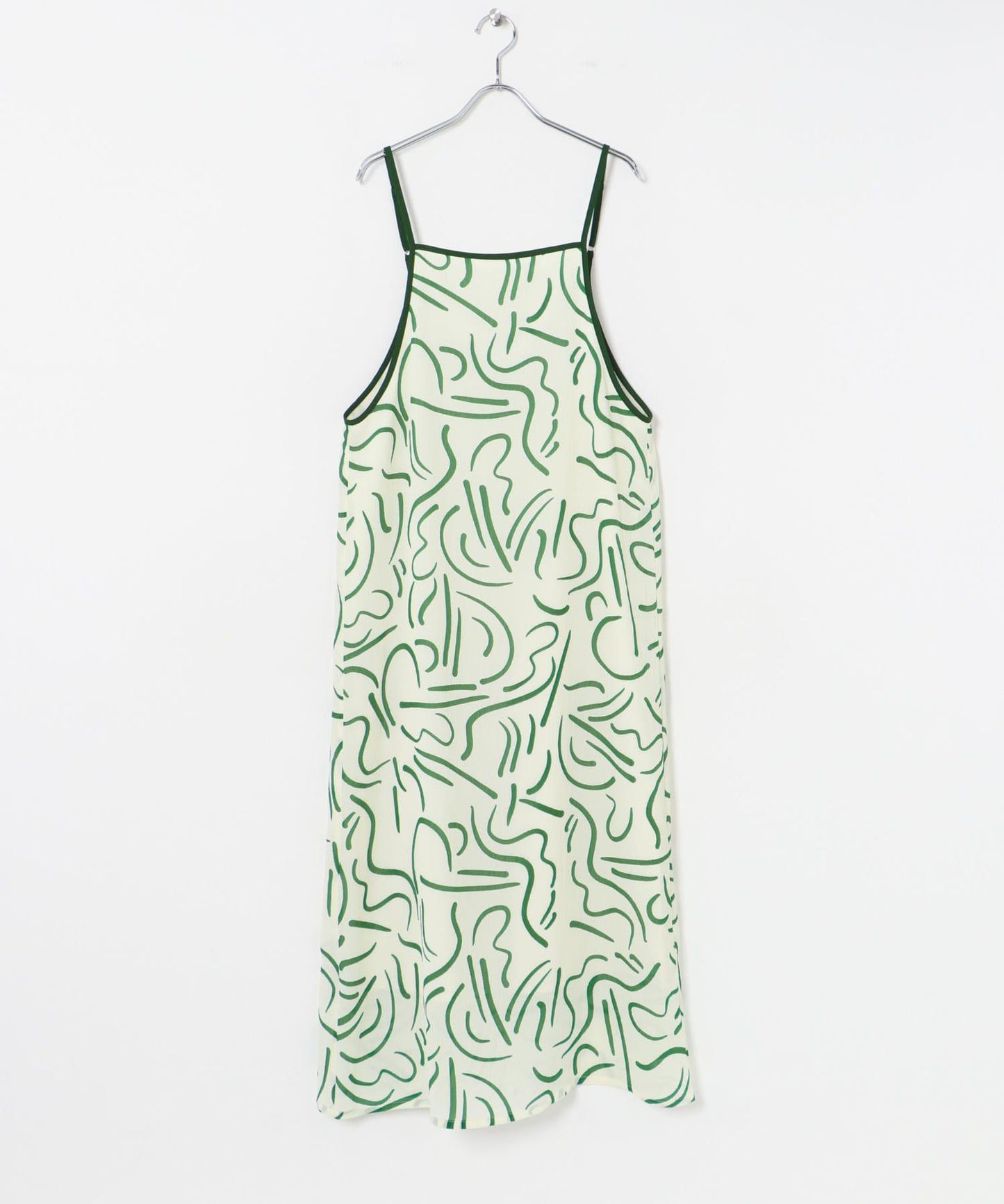 『イージーケア』抽繩藝術印花連衣裙