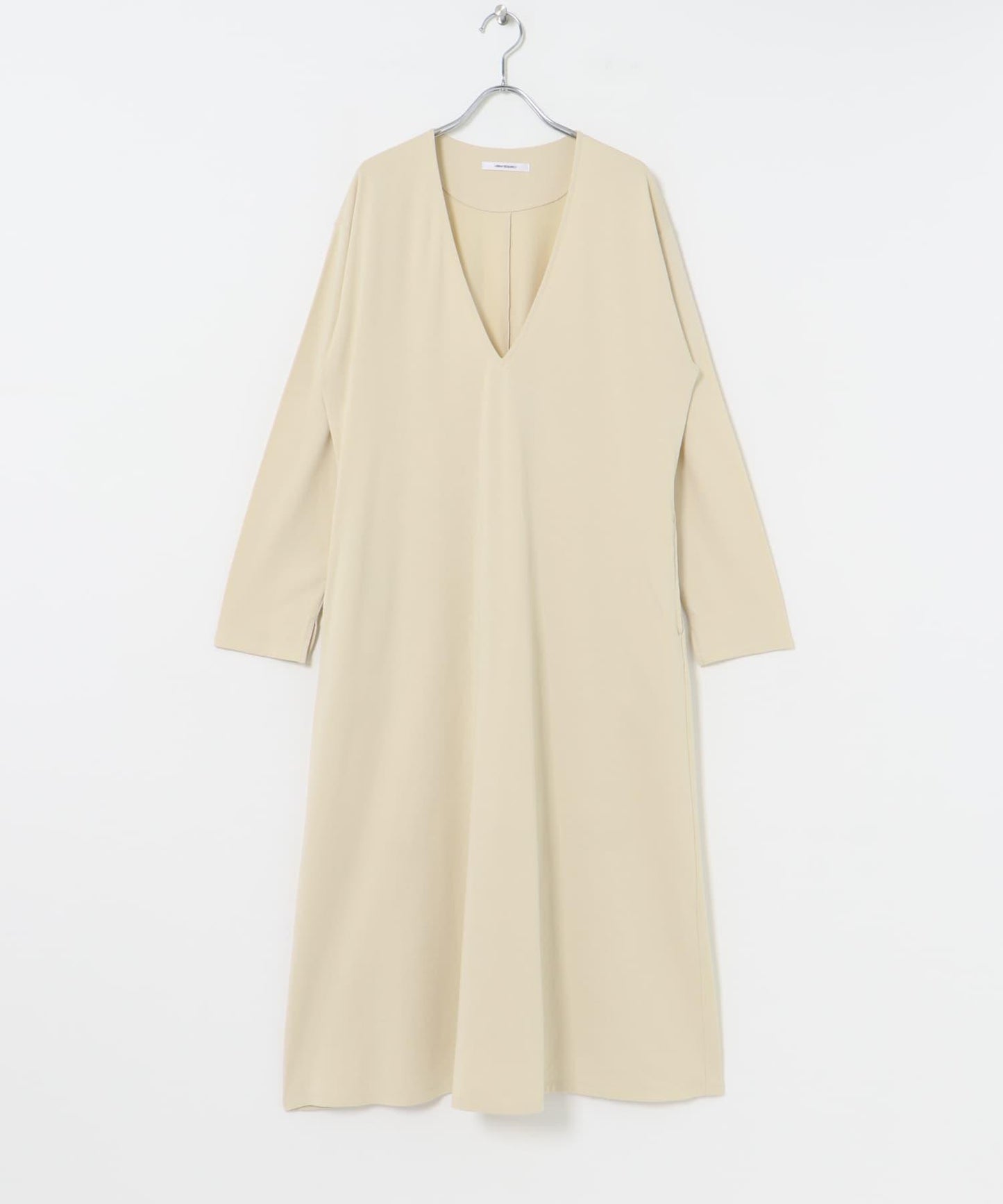 日本製造V領長款連衣裙