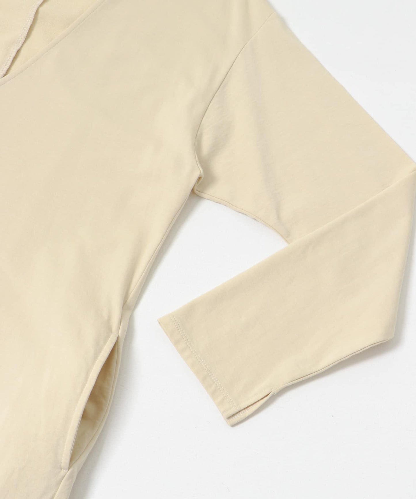 日本製造V領長款連衣裙