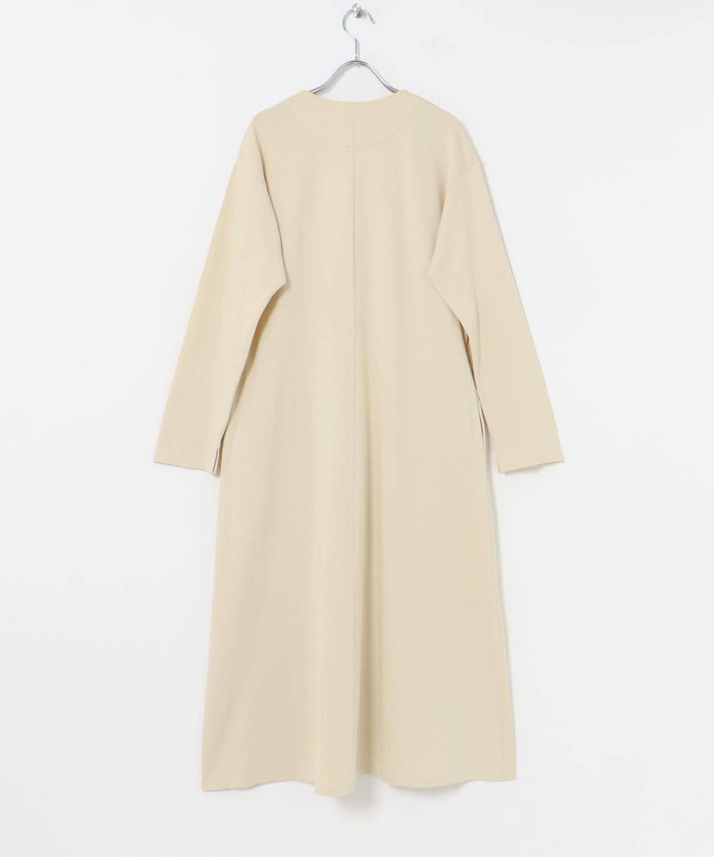 日本製造V領長款連衣裙