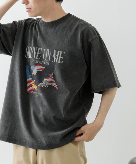 粉末加工天竺短袖T恤