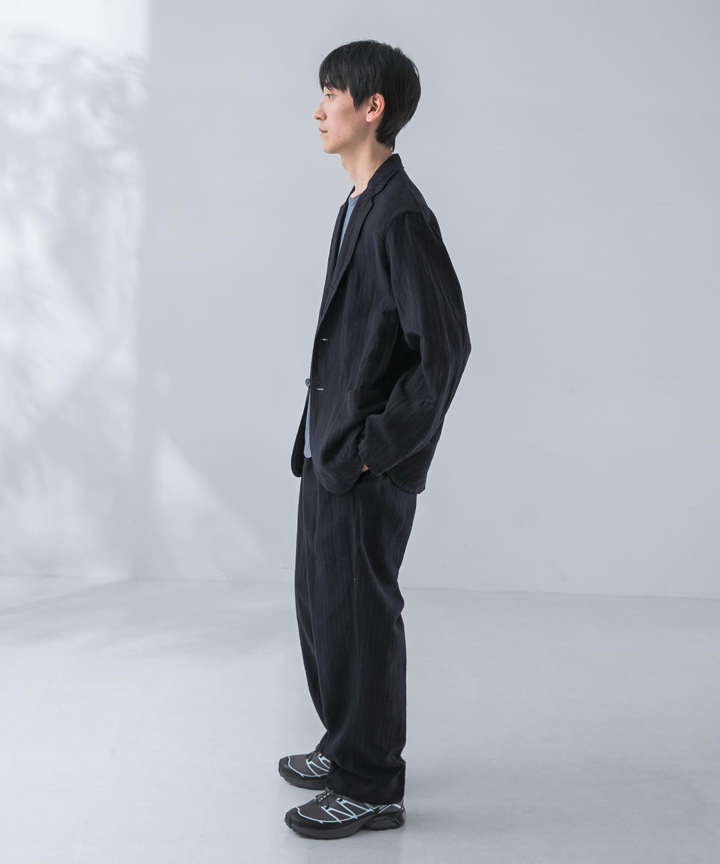 『套裝可搭配』new basic 羊毛/亞麻西裝外套