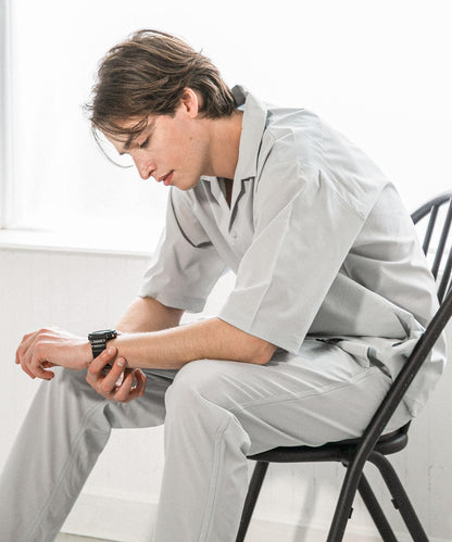 含XL碼 防潑水 SOLOTEX彈力短袖襯衫