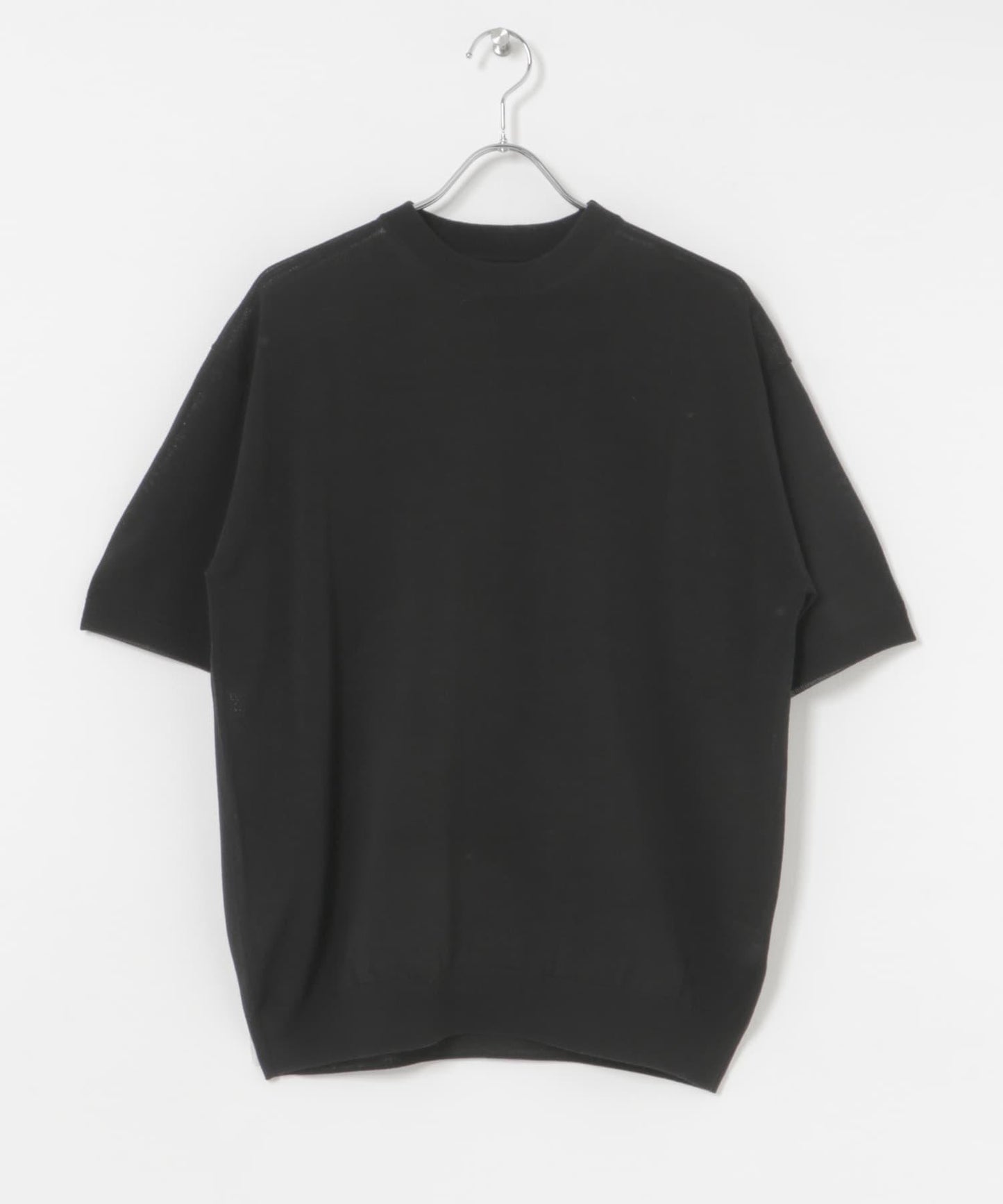 新款基礎款羊毛真絲針織T恤