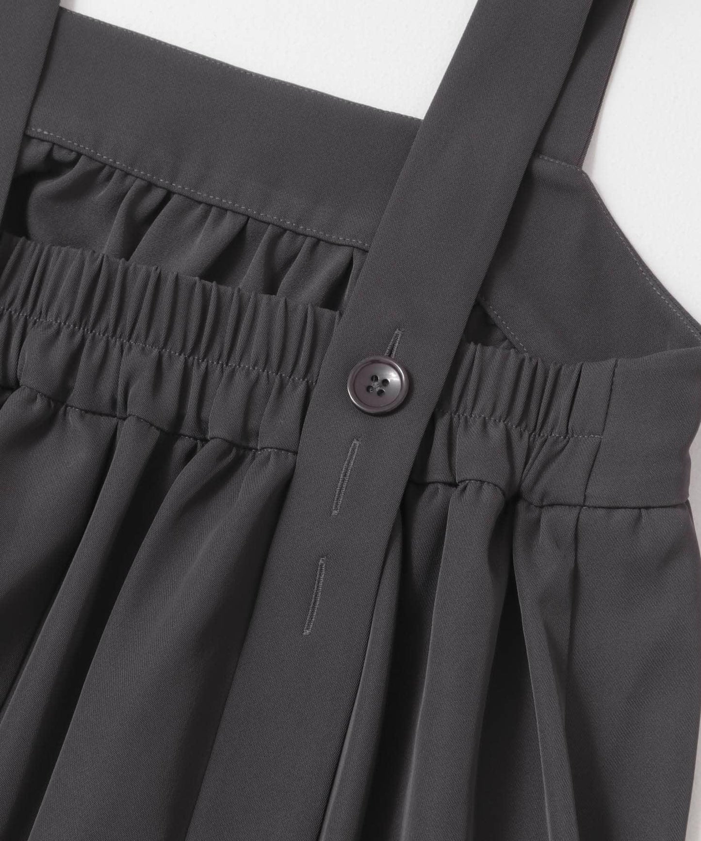 休閒褶皺連衣裙