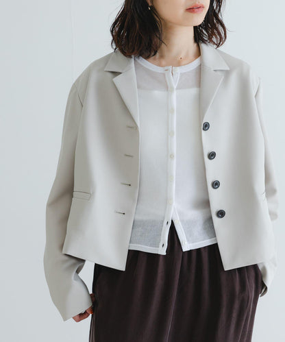 new basic 盒型短款夾克