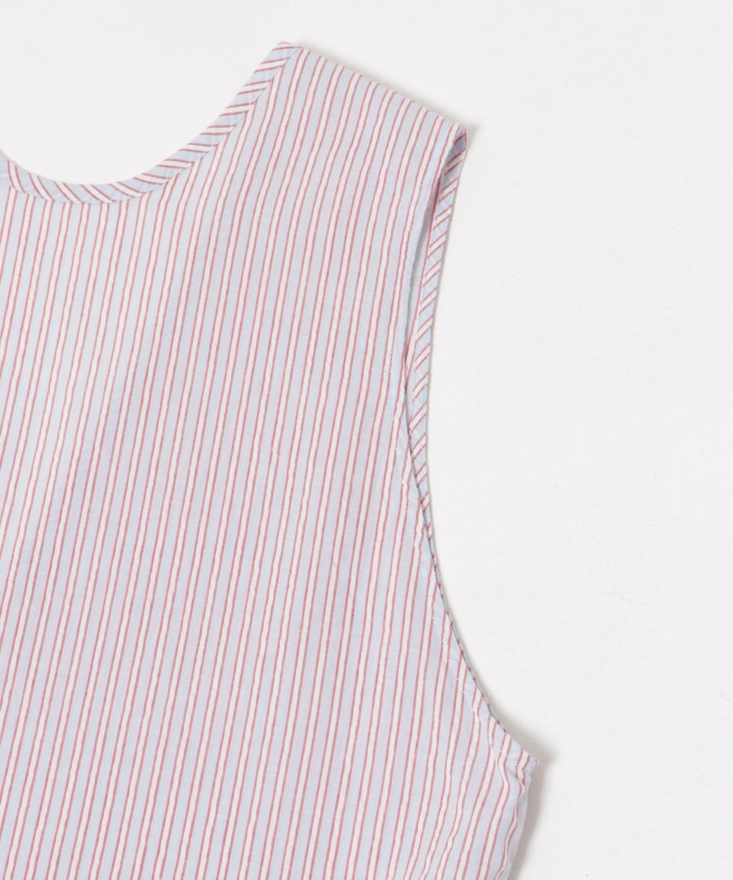 new basic 印度棉條紋連衣裙