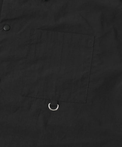 防潑水/易打理/接觸涼感/防紫外線塔斯蘭尼龍按扣短袖襯衫