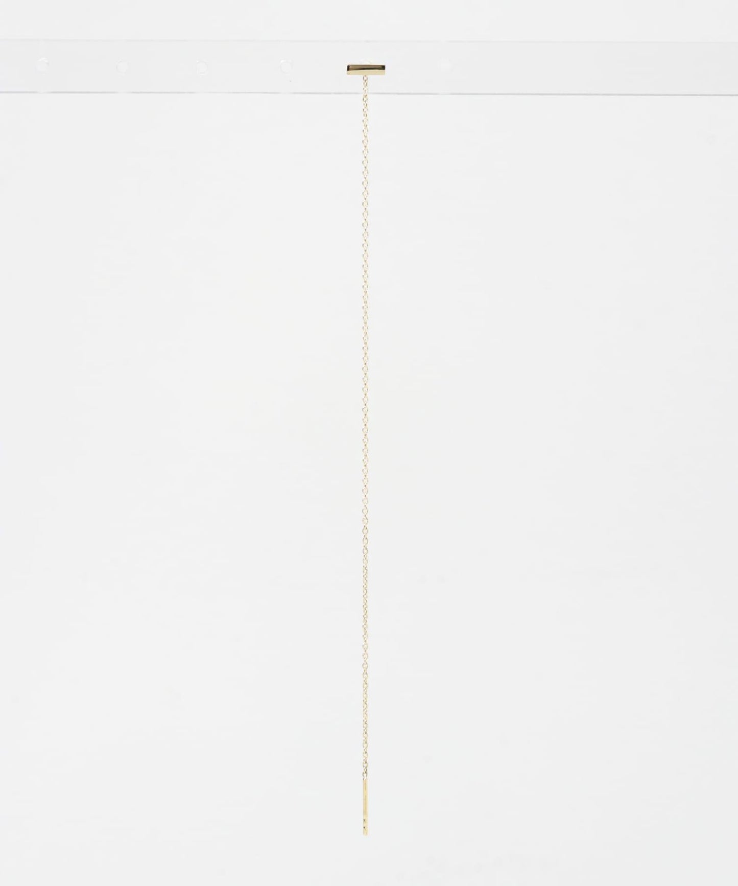 TOM WOOD Sleek金色耳鏈 140mm