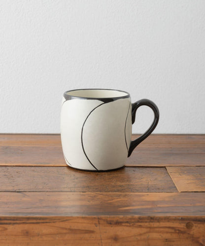 利左エ門窯 NEZIRI・梅（太鼓）馬克杯