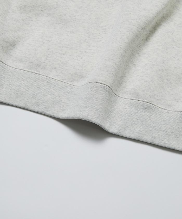 寬鬆版型 刺繡標誌單點 圓領衛衣