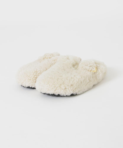 BIRKENSTOCK BOSTON 大扣泰迪毛拖鞋