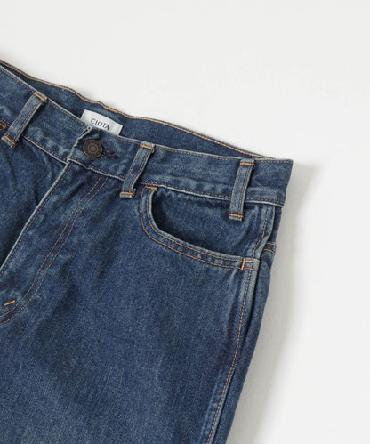 CIOTA 靛藍Supima棉修身牛仔褲
