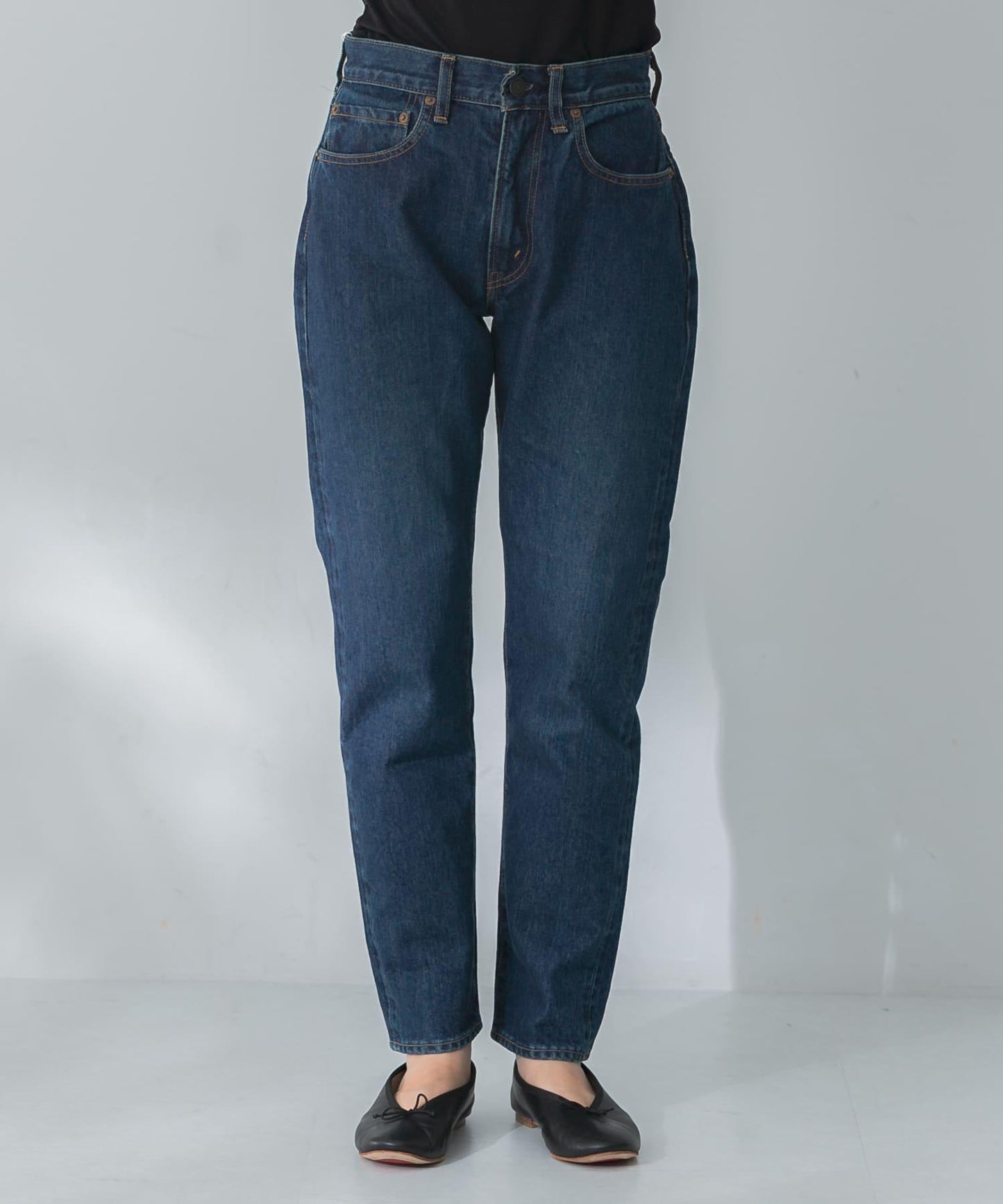 CIOTA 蘇賓棉13.5盎司錐形牛仔褲