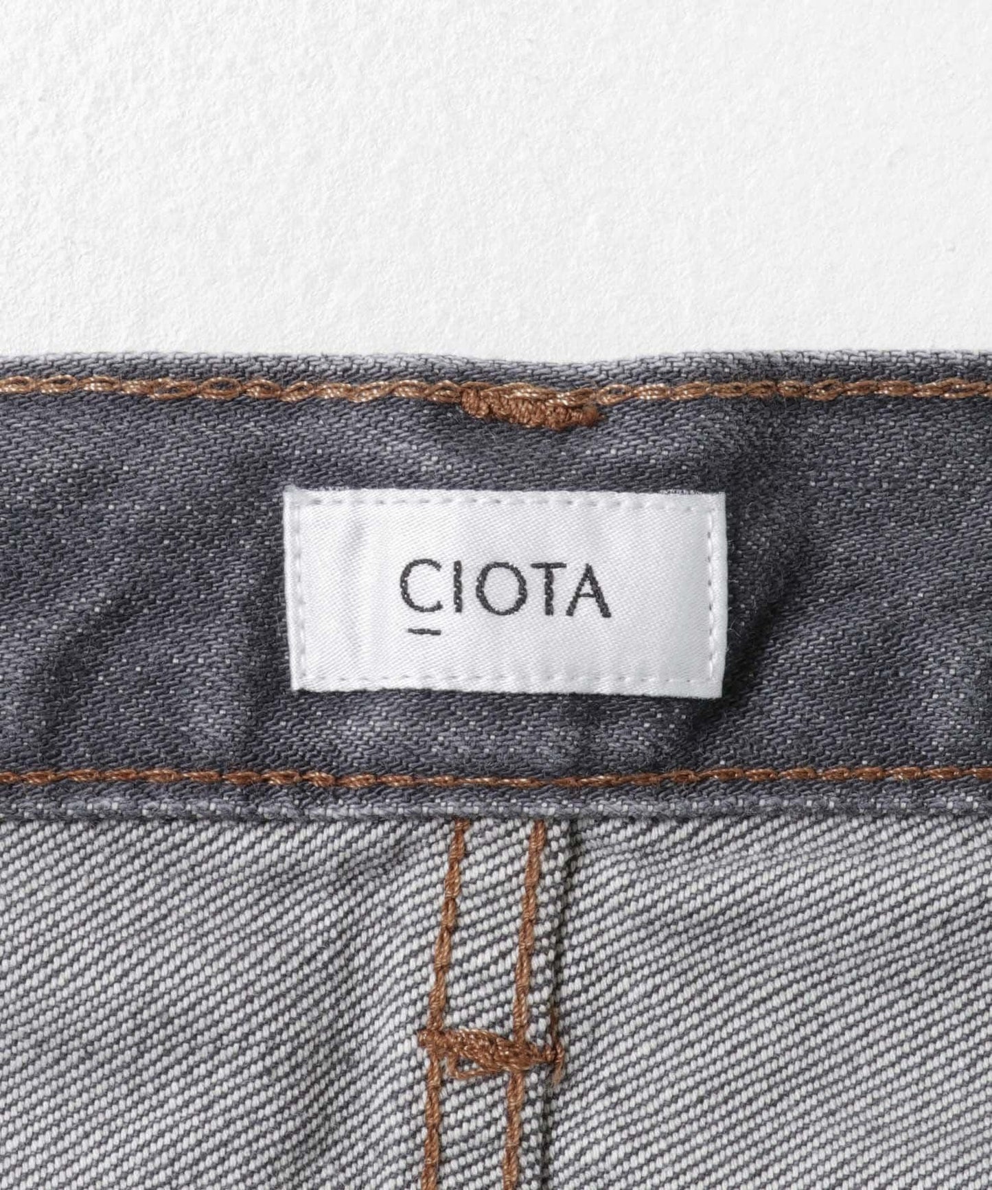 CIOTA 蘇賓棉13.5盎司錐形牛仔褲
