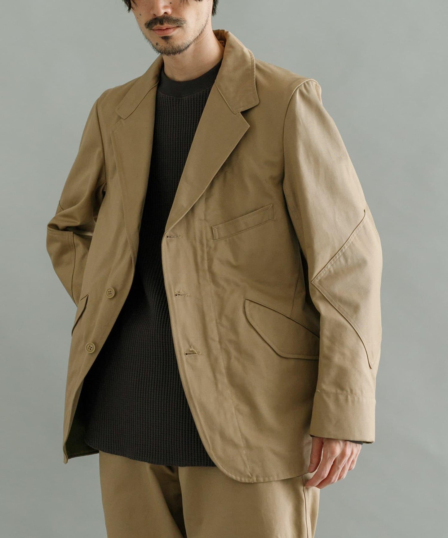 NEXUSVII.×Scye San Joaquin斜紋棉夾克