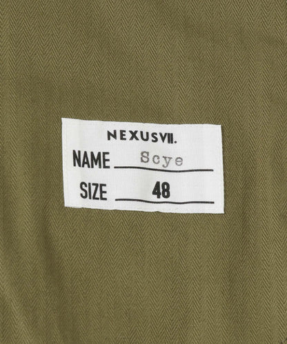 NEXUSVII.×Scye San Joaquin斜紋棉夾克