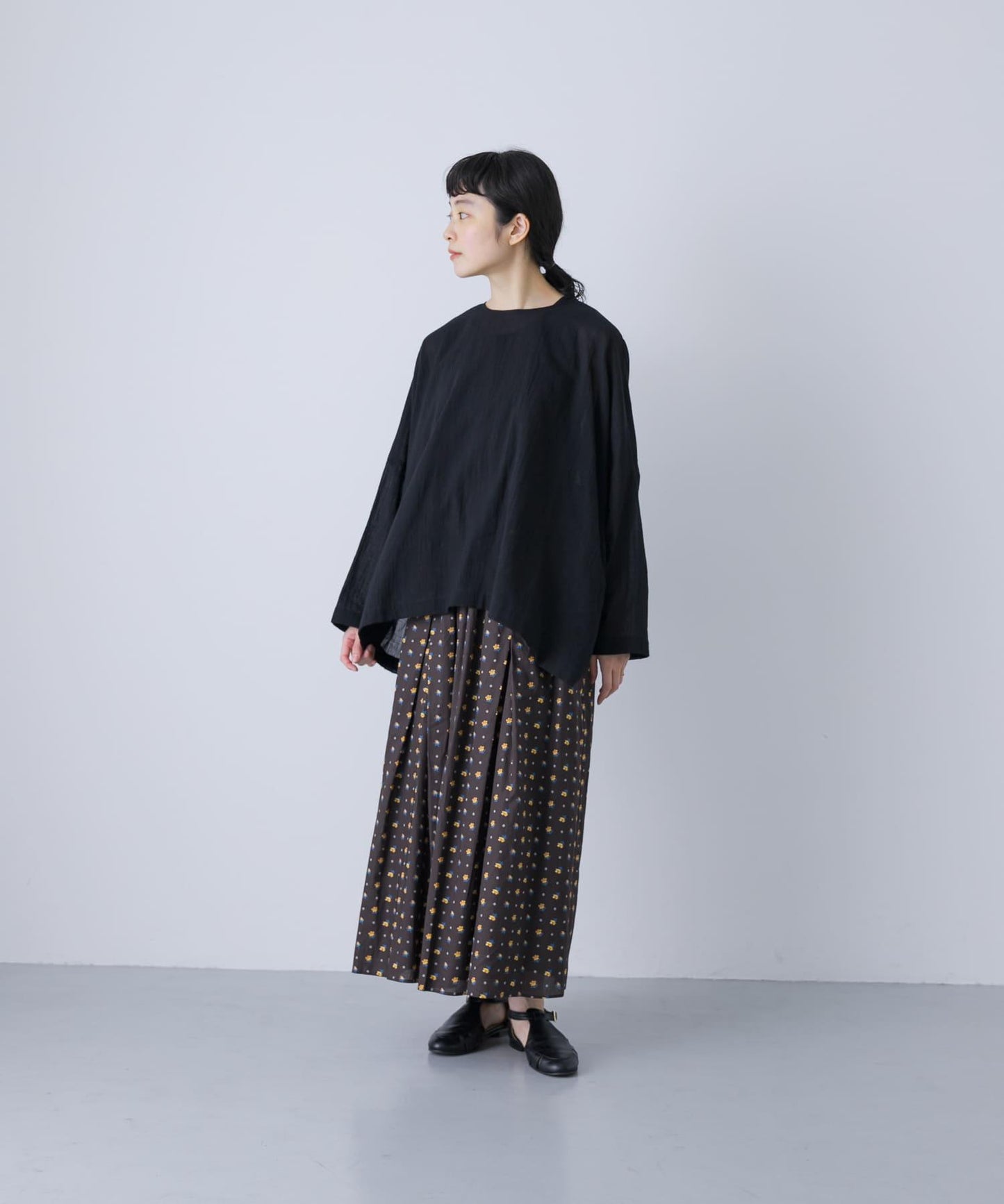 Liberty印花半身裙