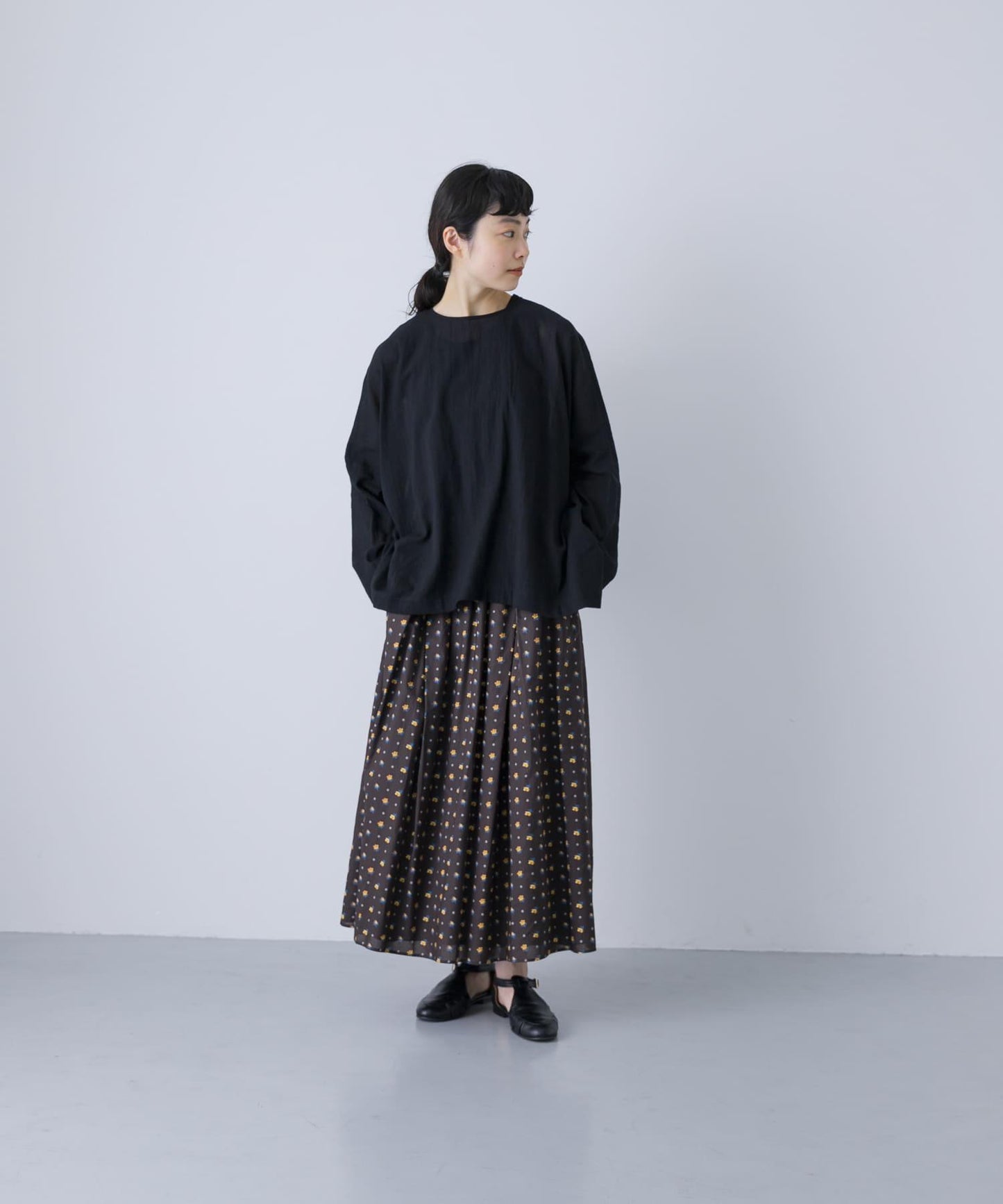 Liberty印花半身裙