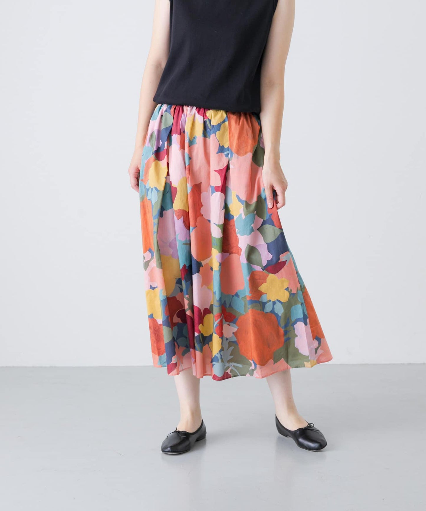 Liberty印花半身裙