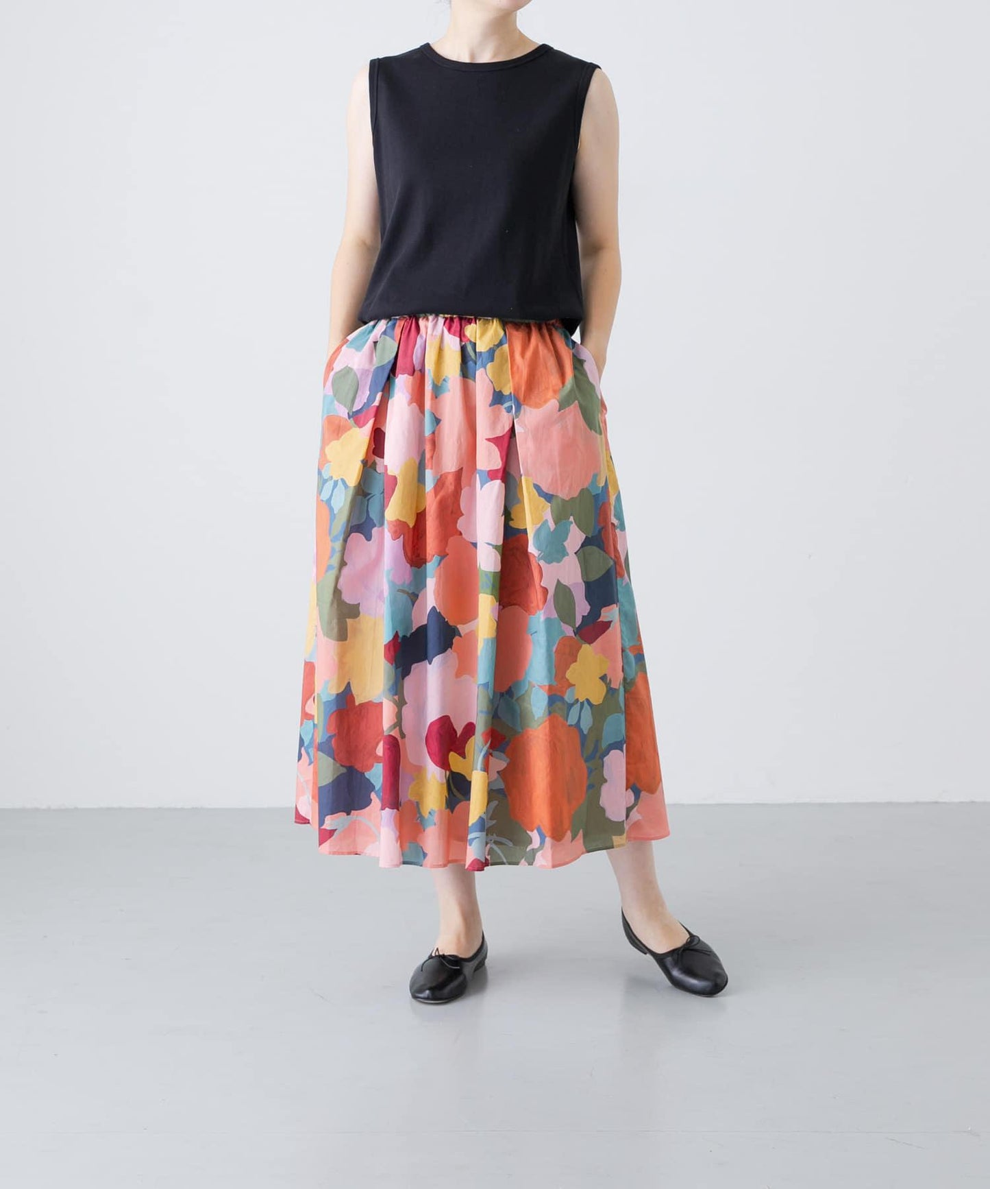 Liberty印花半身裙