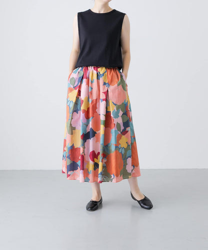 Liberty印花半身裙