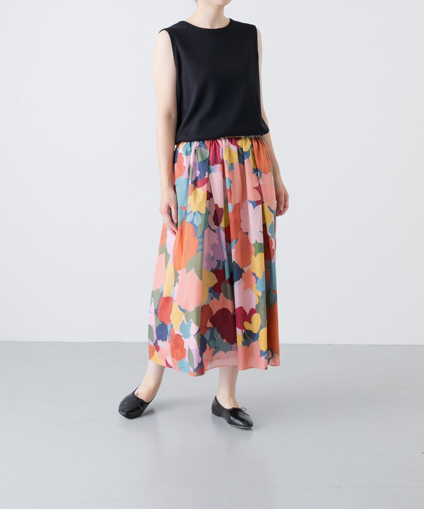 Liberty印花半身裙