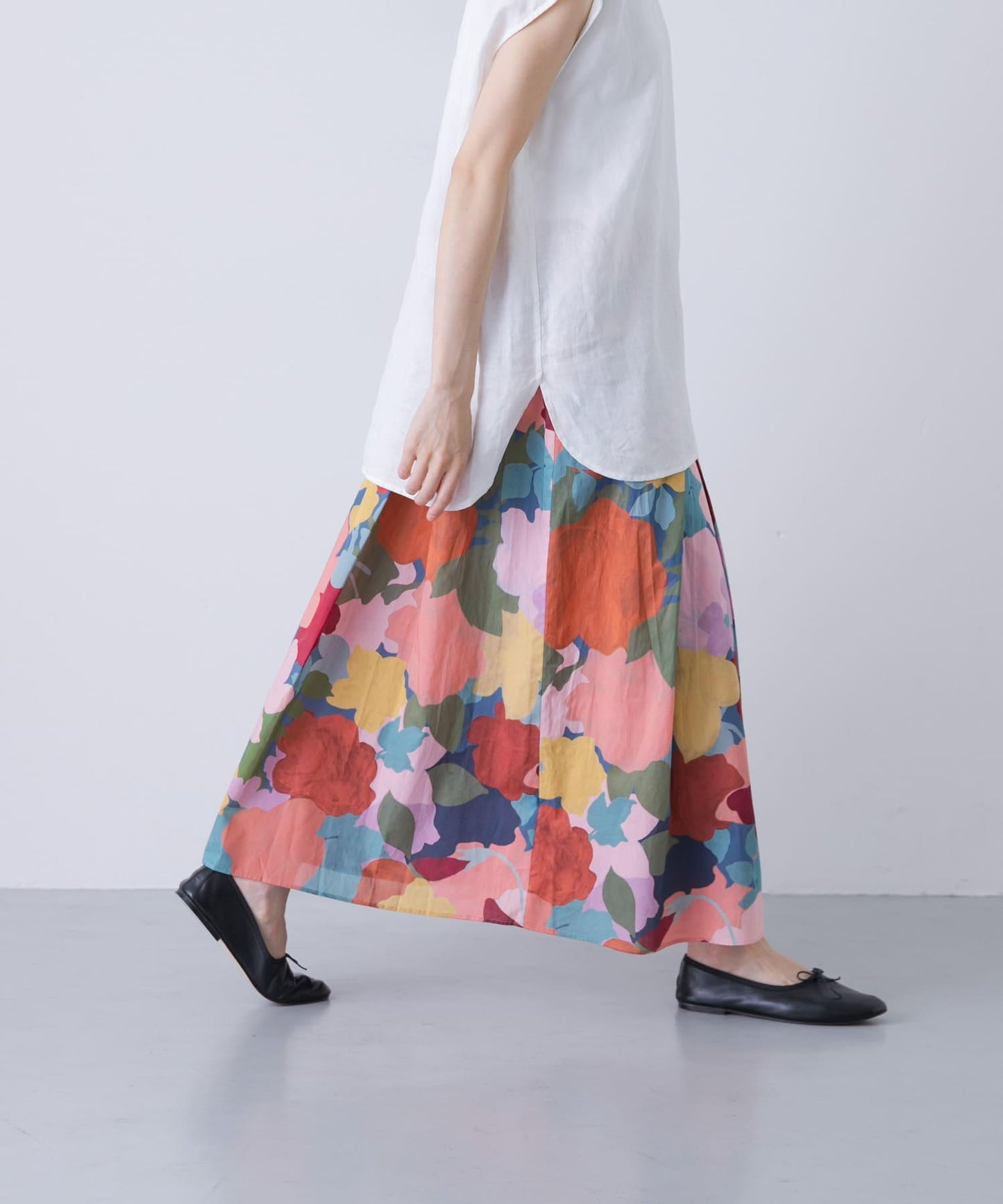 Liberty印花半身裙