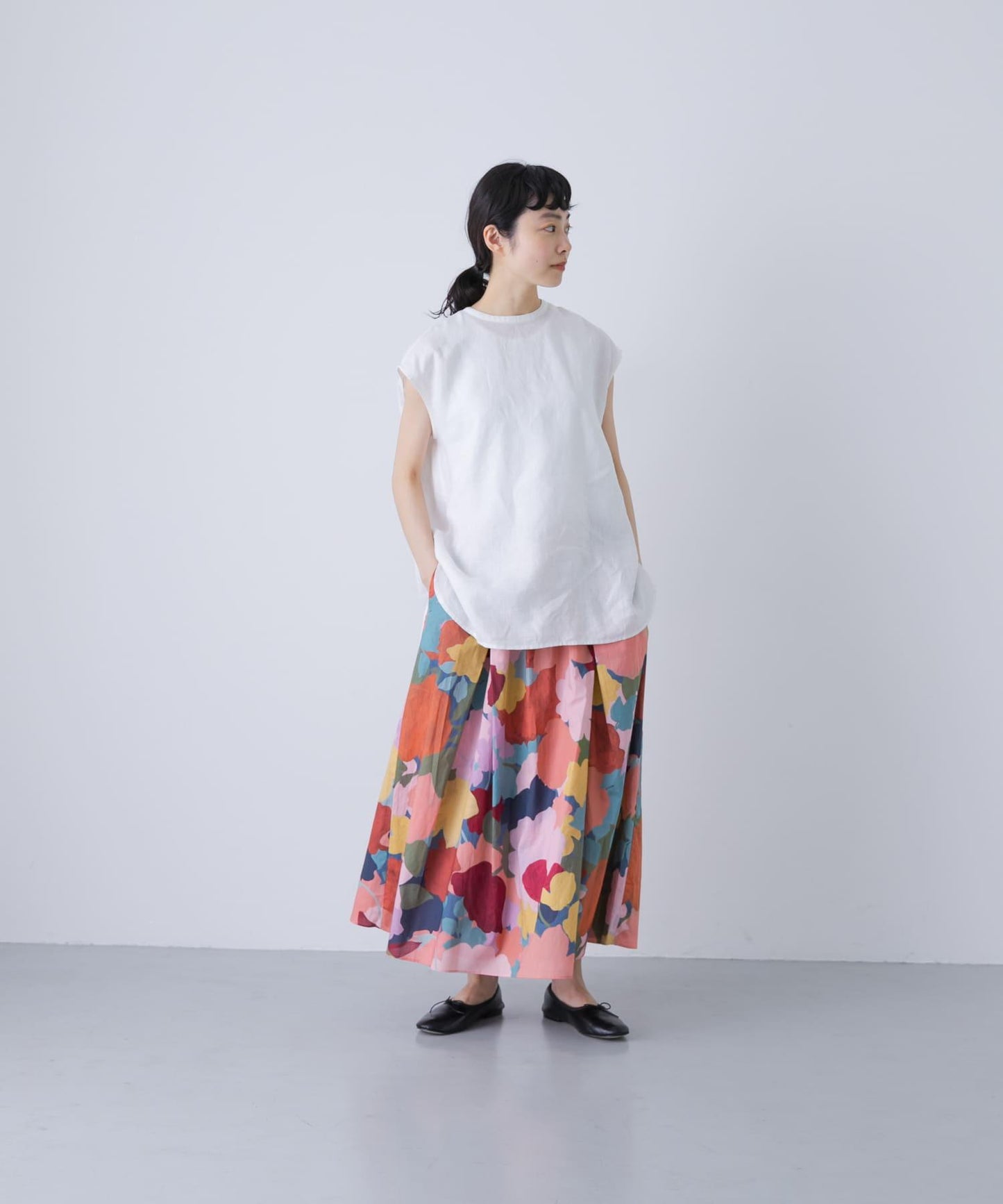 Liberty印花半身裙