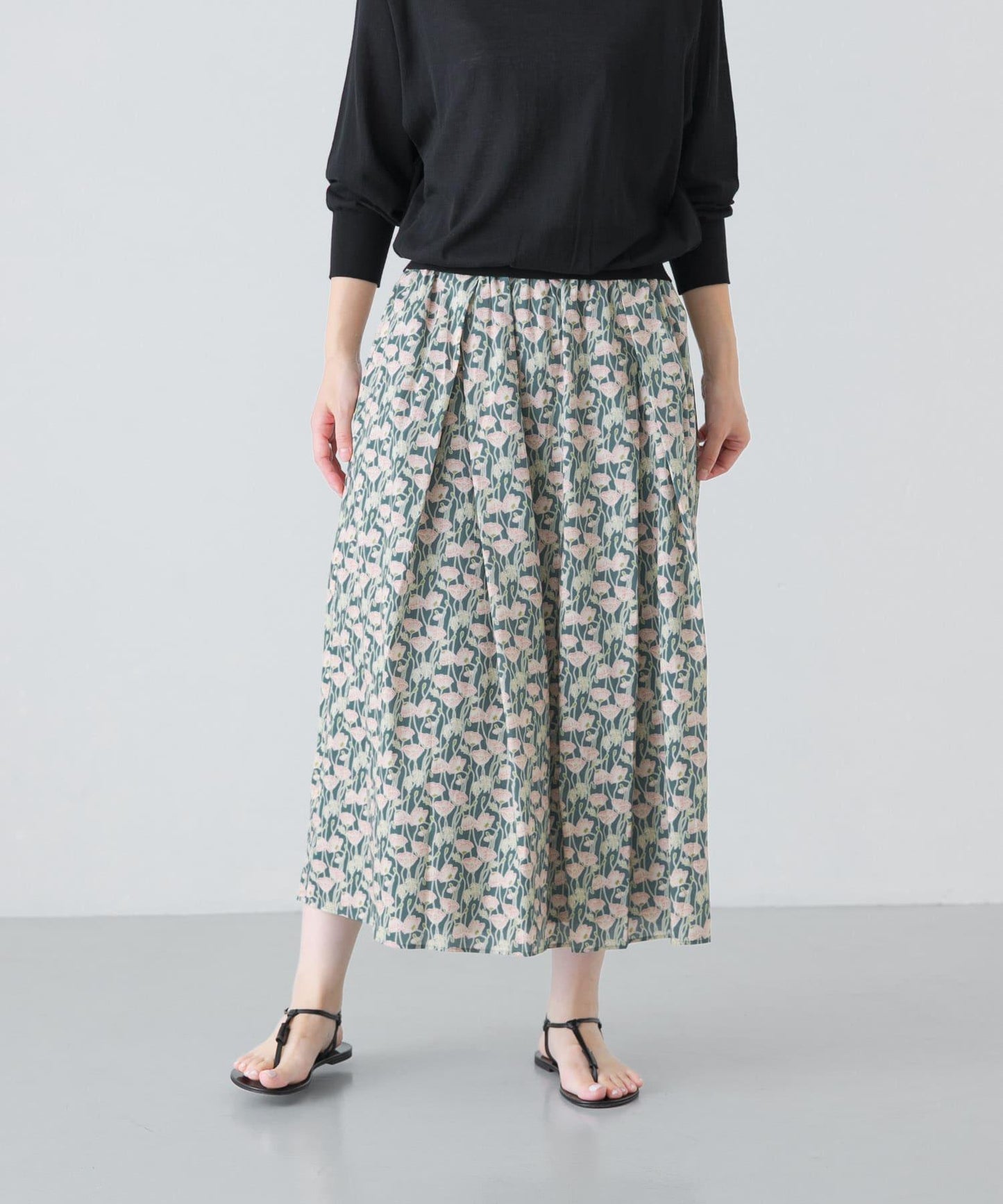 Liberty印花半身裙