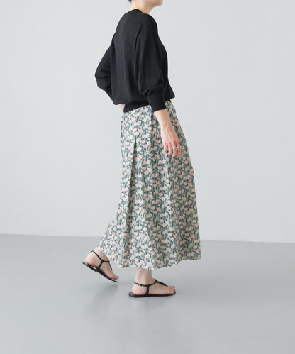 Liberty印花半身裙