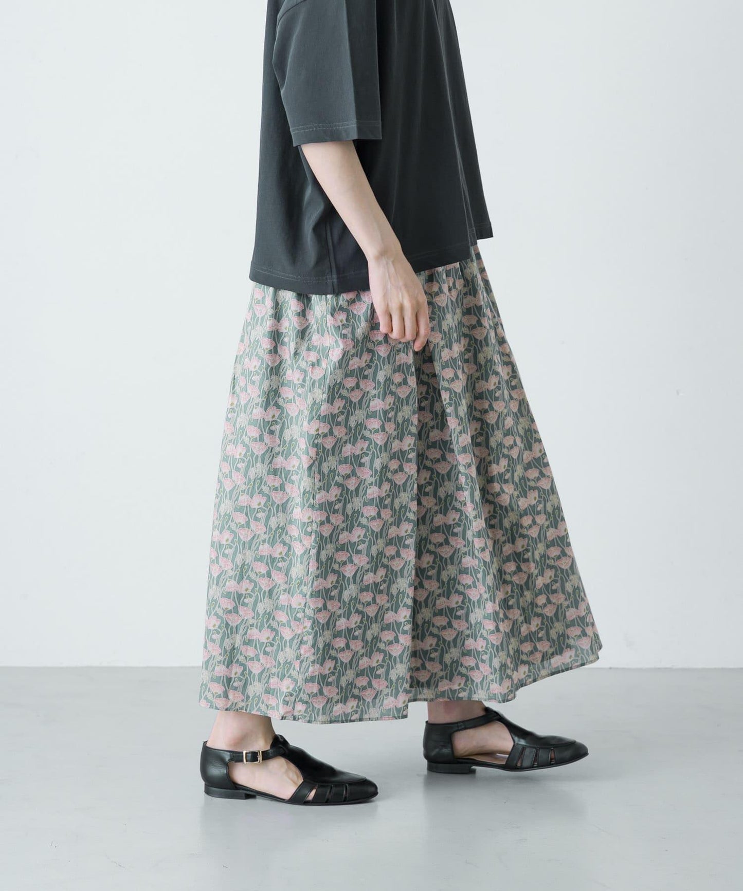 Liberty印花半身裙