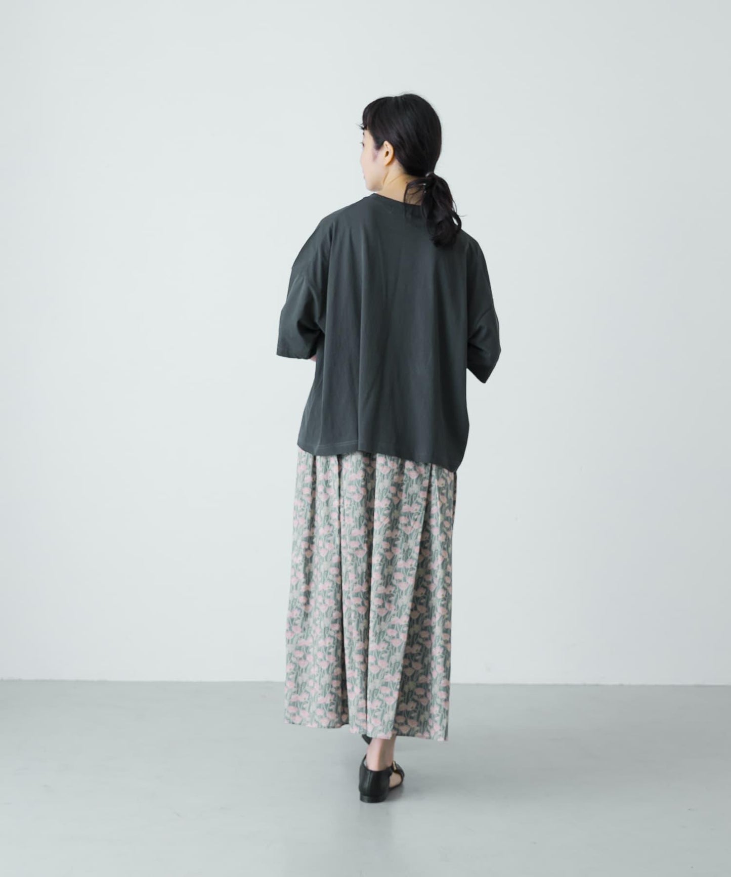 Liberty印花半身裙