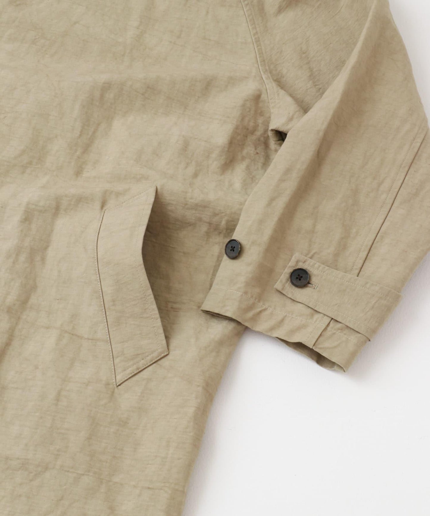 男女同款棉麻寬鬆風衣