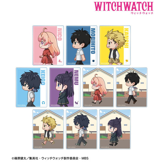 WITCH WATCH 隨機迷你角色亞克力卡片（單品/全套BOX）【BOX/10包入】