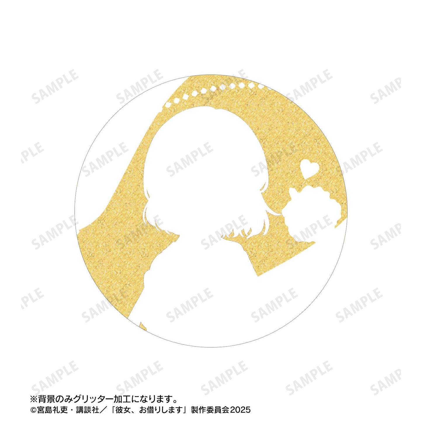 《租借女友》_七海麻美 75mm亮片徽章