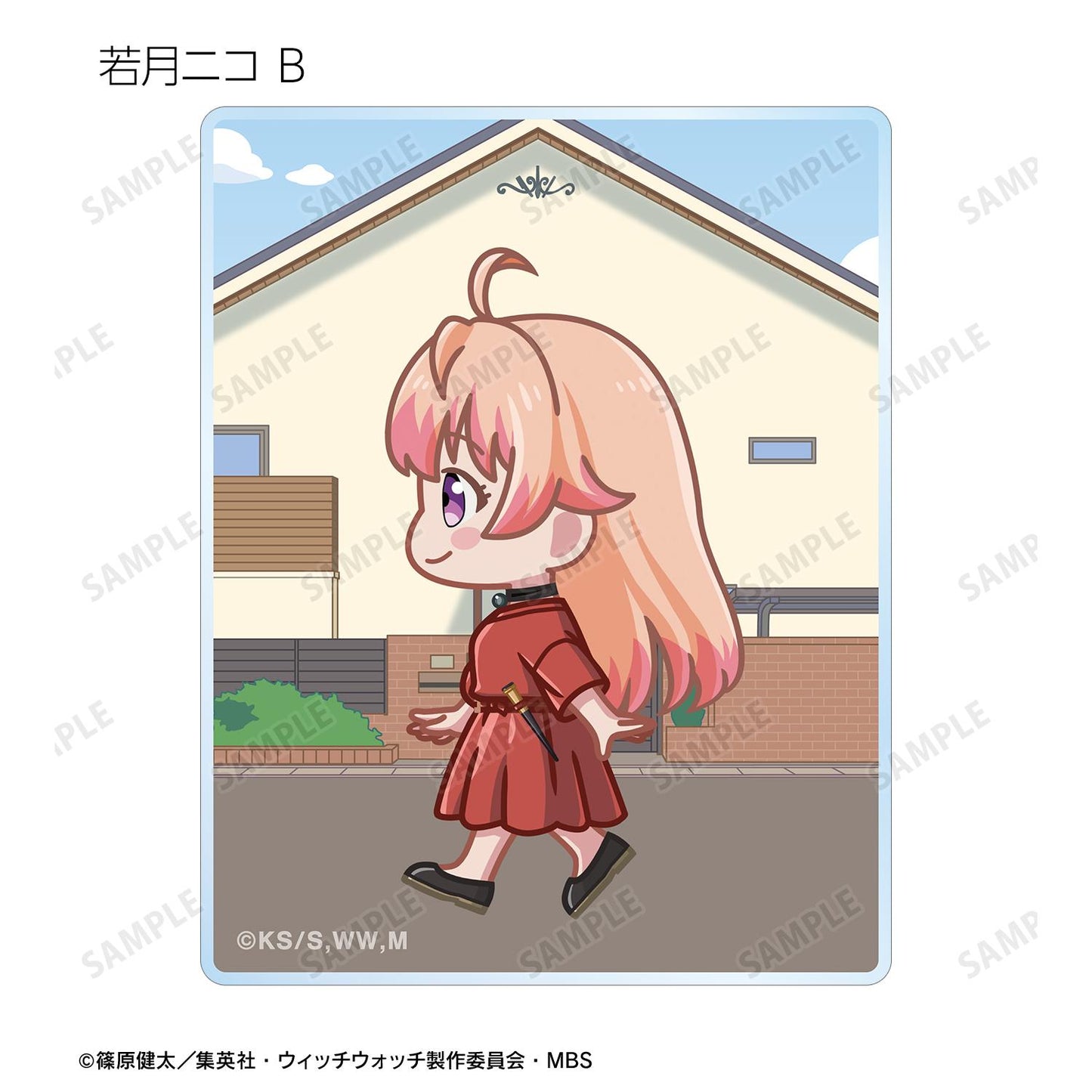 WITCH WATCH 隨機迷你角色亞克力卡片（單品/全套BOX）【BOX/10包入】