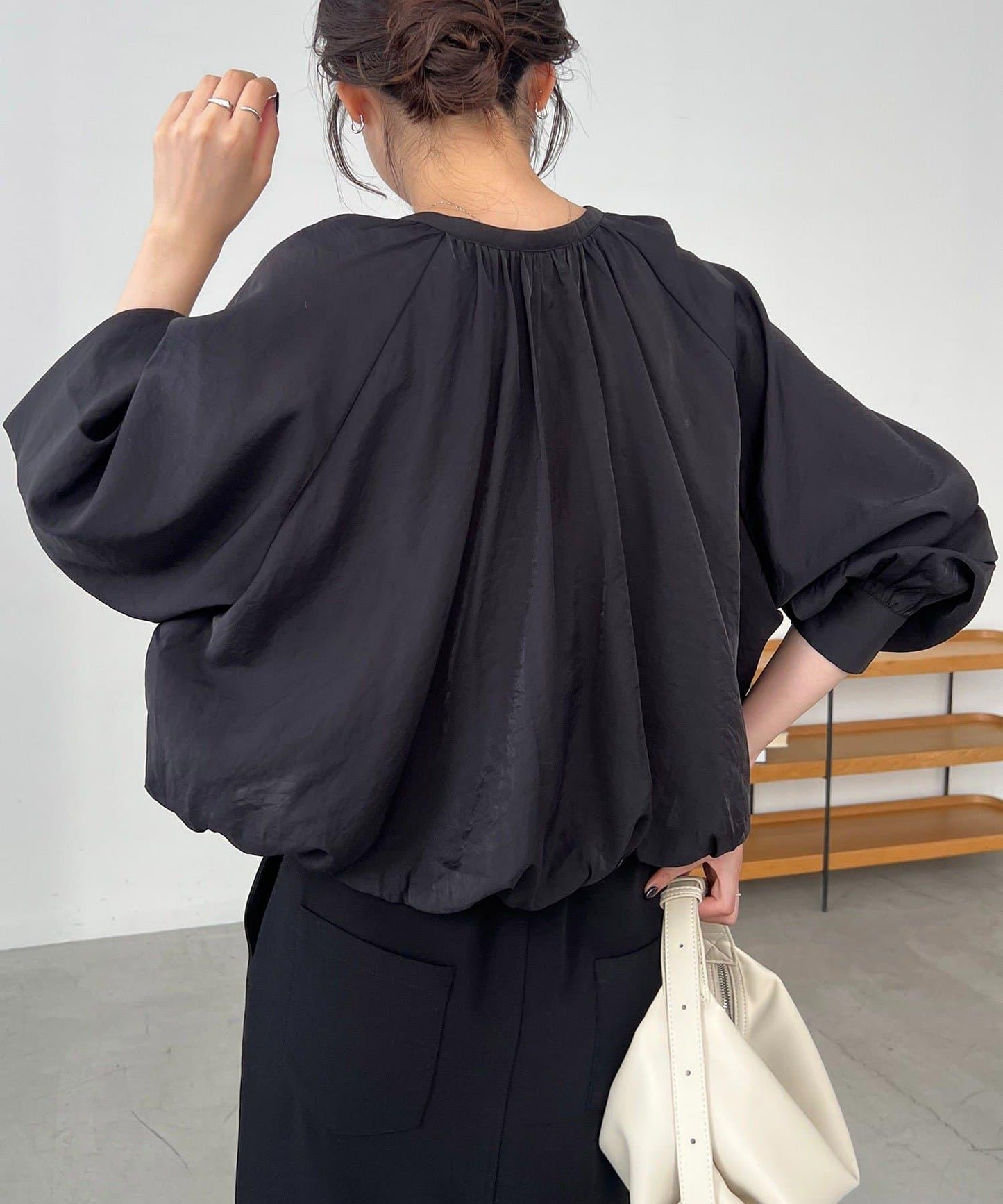 【CAPRICIEUX LE'MAGE】無領圓領夾克