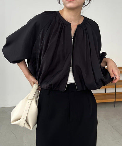 【CAPRICIEUX LE'MAGE】無領圓領夾克