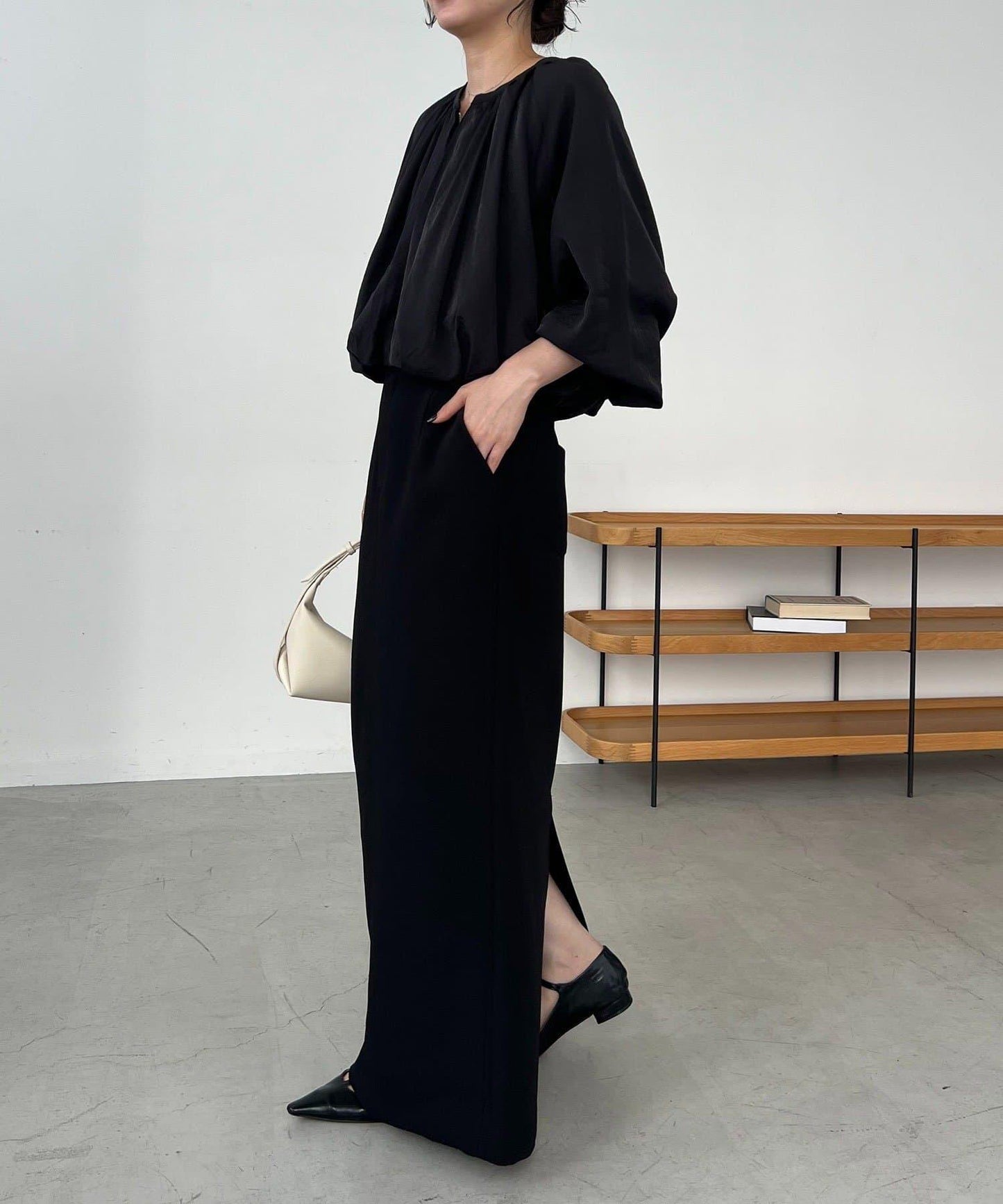 【CAPRICIEUX LE'MAGE】無領圓領夾克